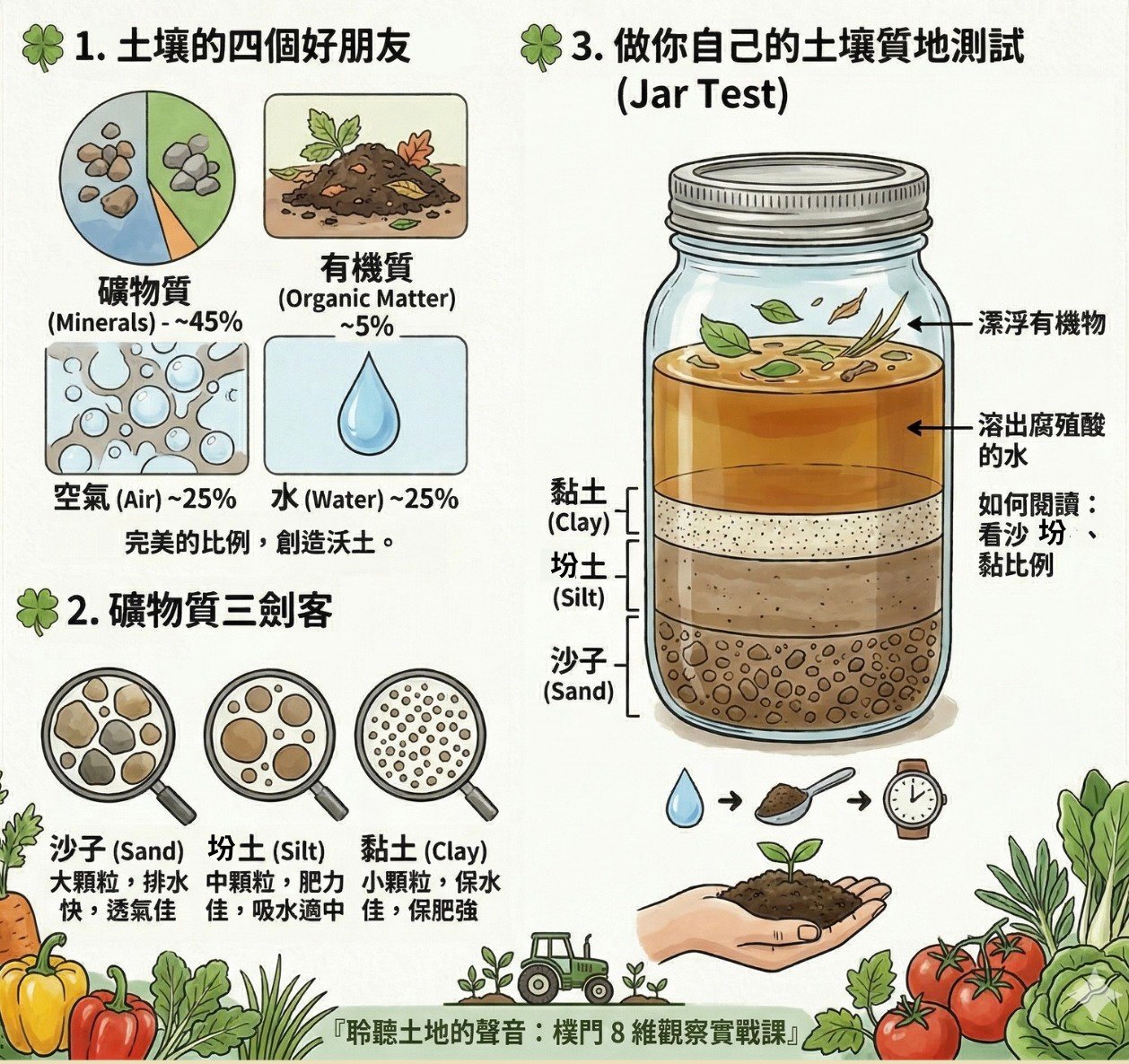 【土壤質地分析測試】