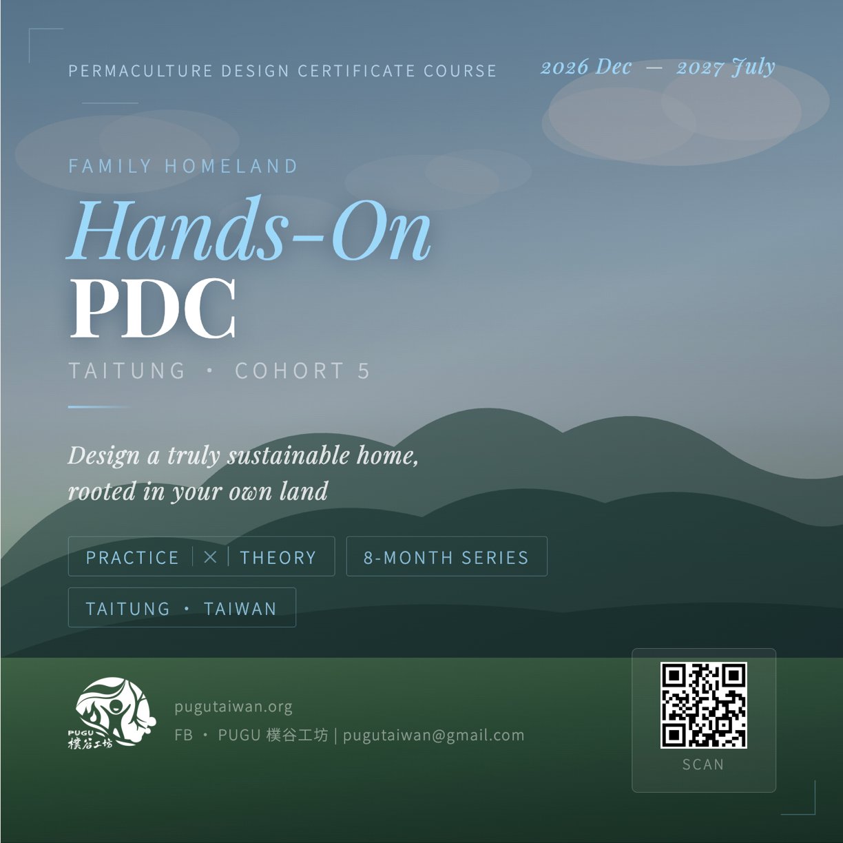 Family Homeland Hands-On PDC — Taitung 5th Cohort